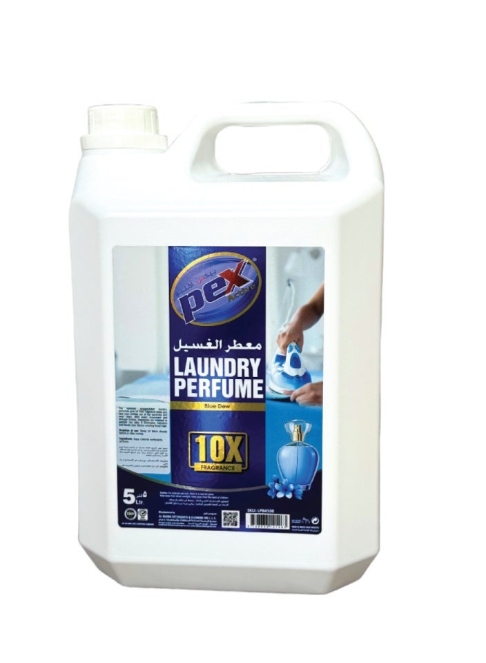 Pex Active Laundry Perfume – Blue Dew 5 Litre
